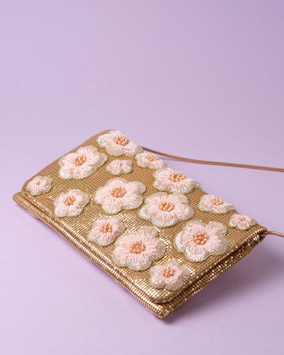 Pink Daisy Mesh