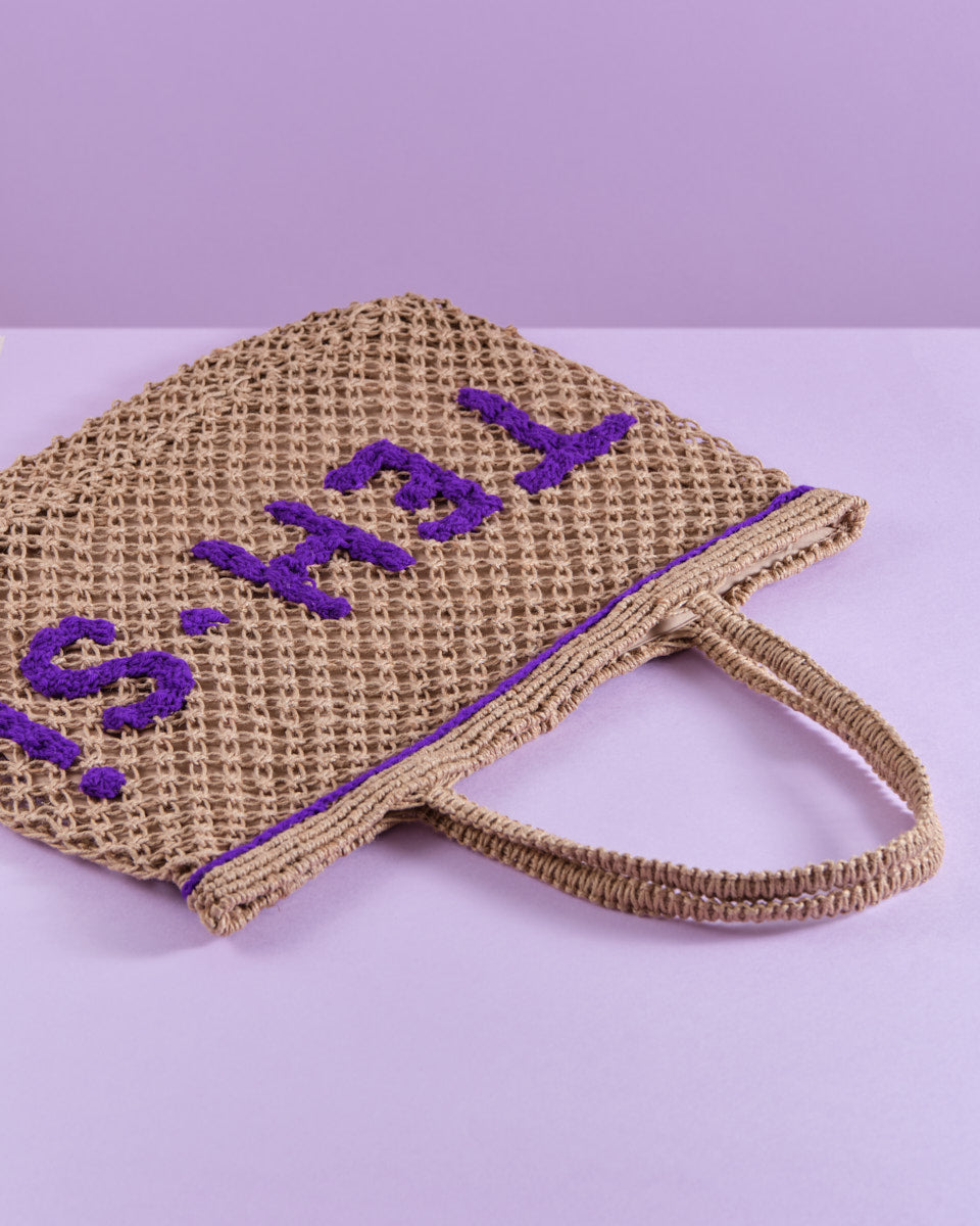 Singlish Tote (TEH-SI in Cobalt Blue)