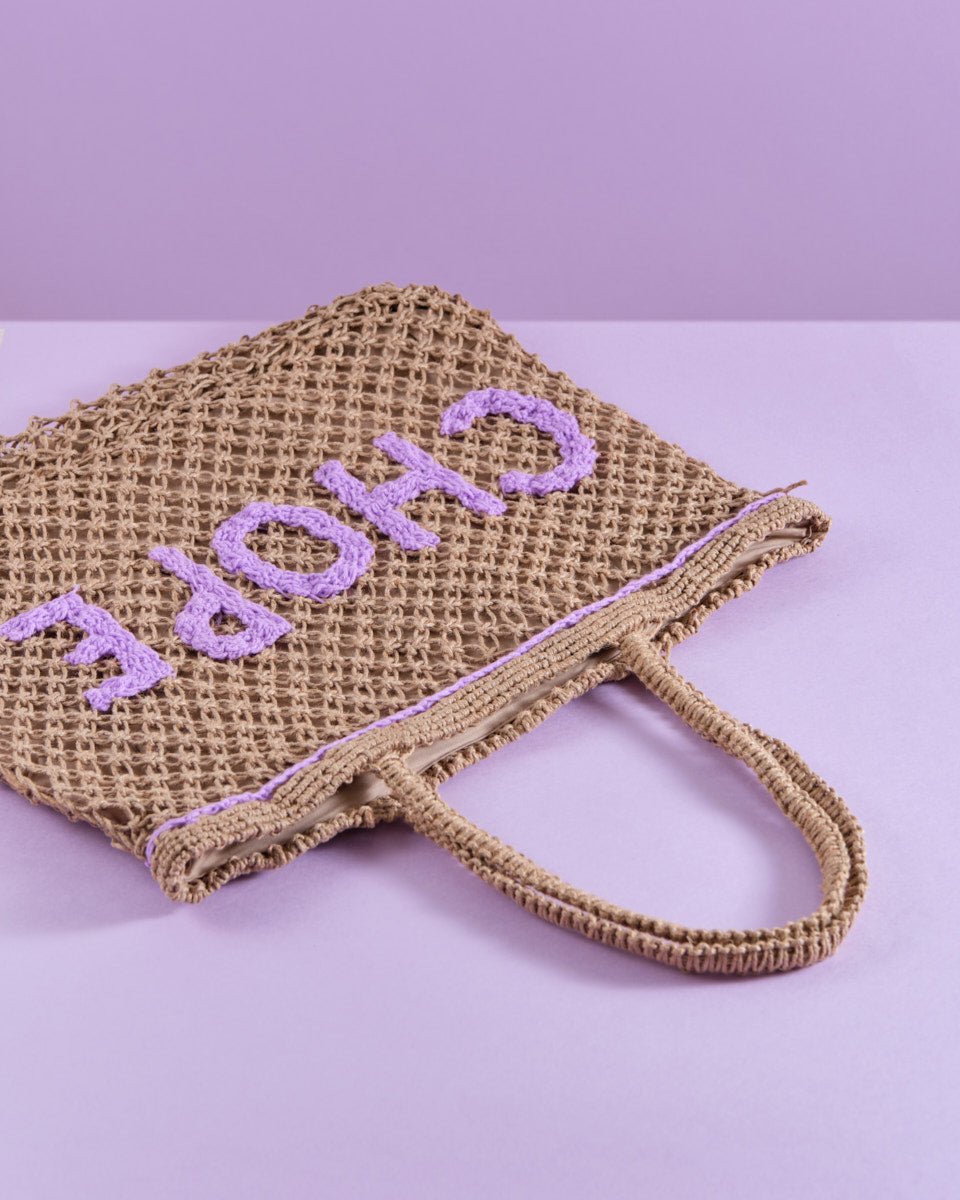 Singlish Tote (CHOPE in Lavender)