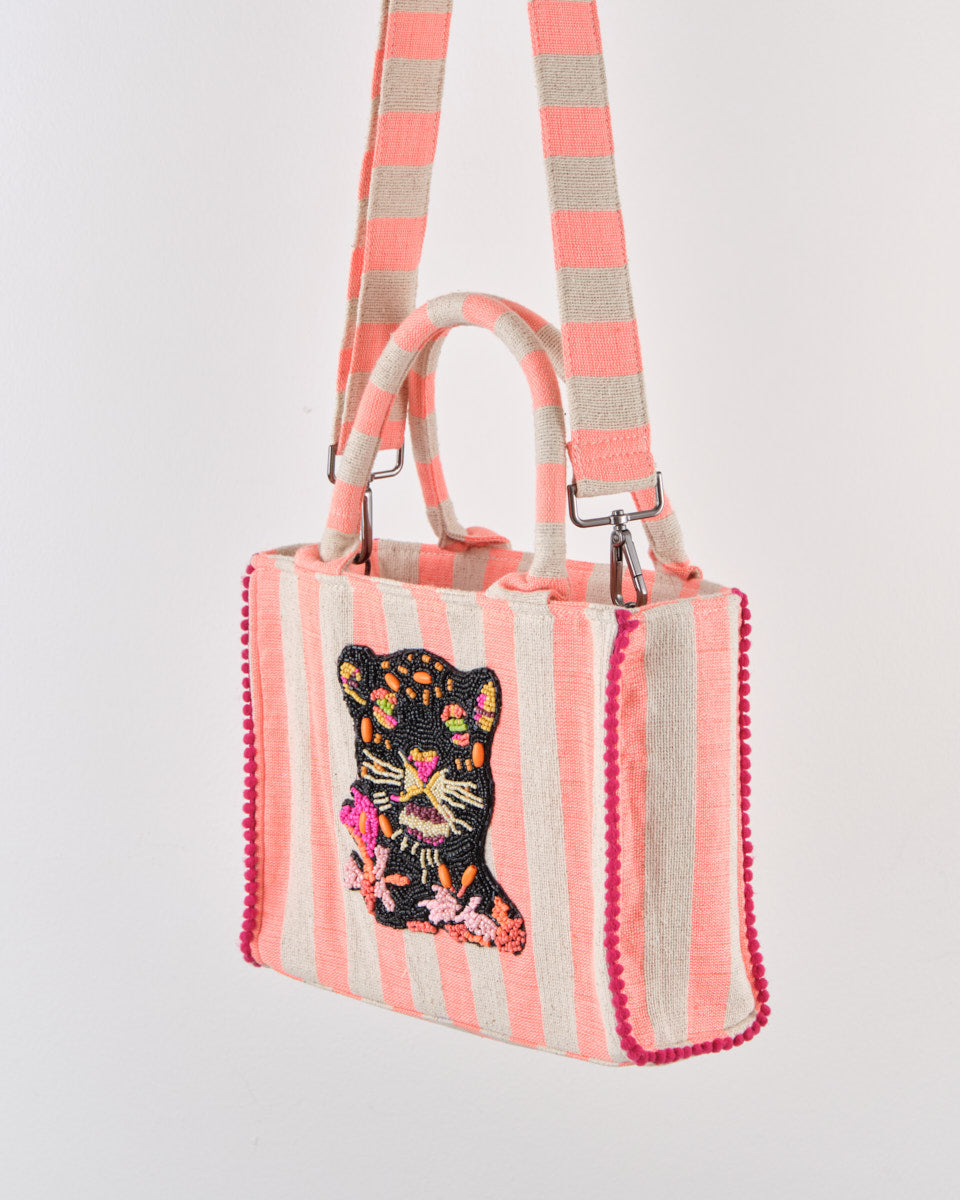 Beaded Tote (Black Panther)
