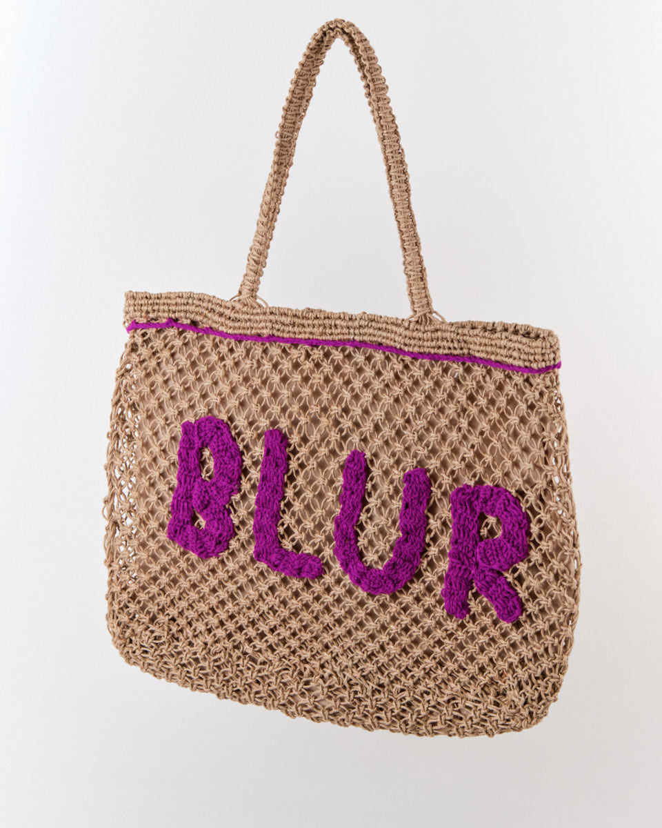 Singlish Tote (BLUR in Deep Purple)