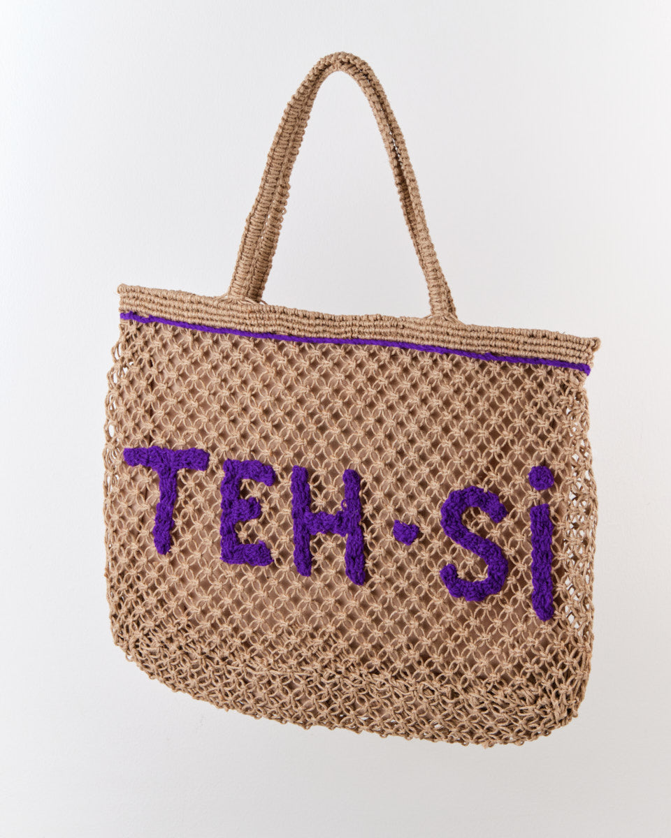 Singlish Tote (TEH-SI in Cobalt Blue)