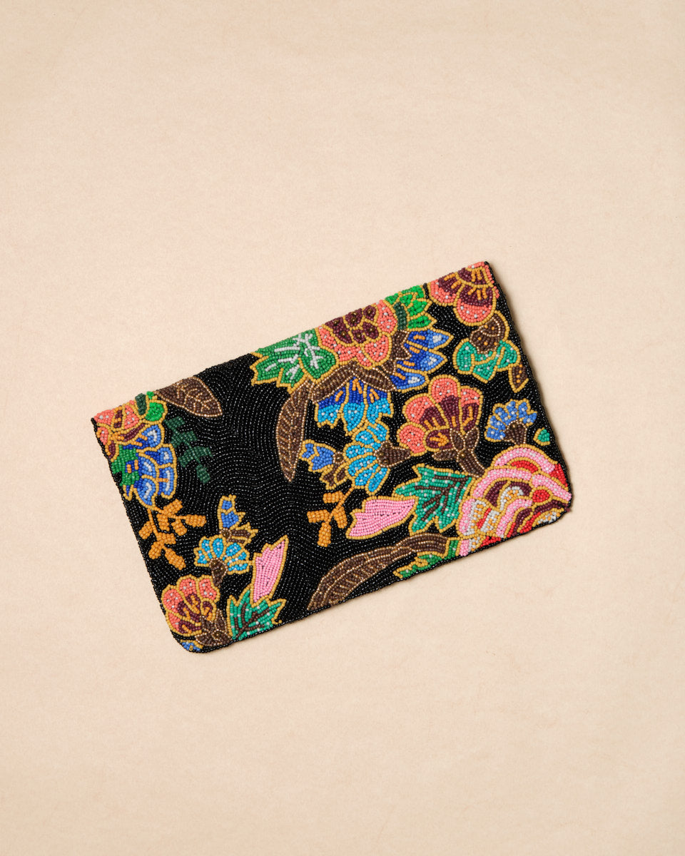 Black Batik Print