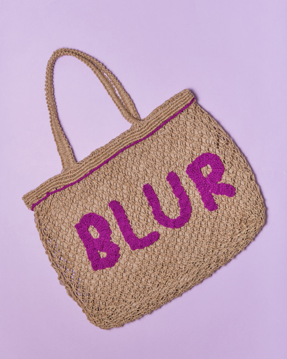 Singlish Tote (BLUR in Deep Purple)